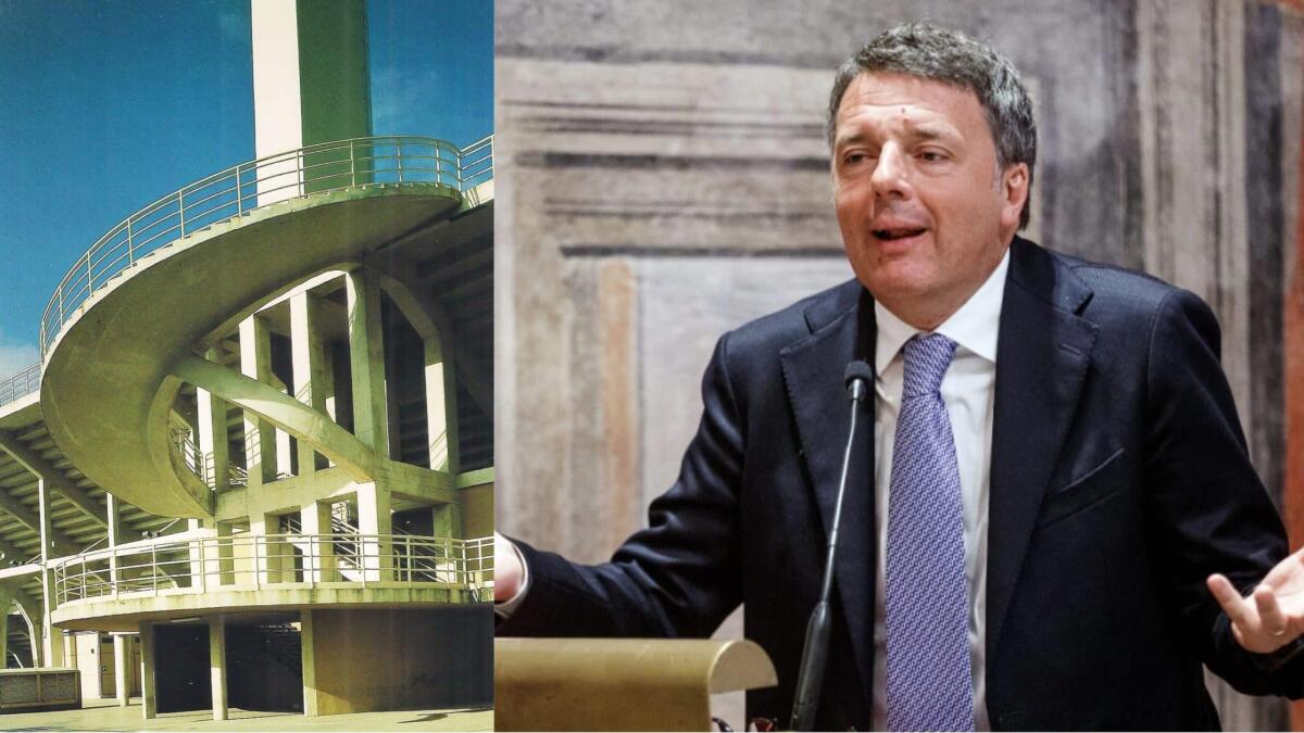 Renzi: "Solo uno juventino può venire a Firenze per vedere le scale elicoidali dello stadio Franchi" - 