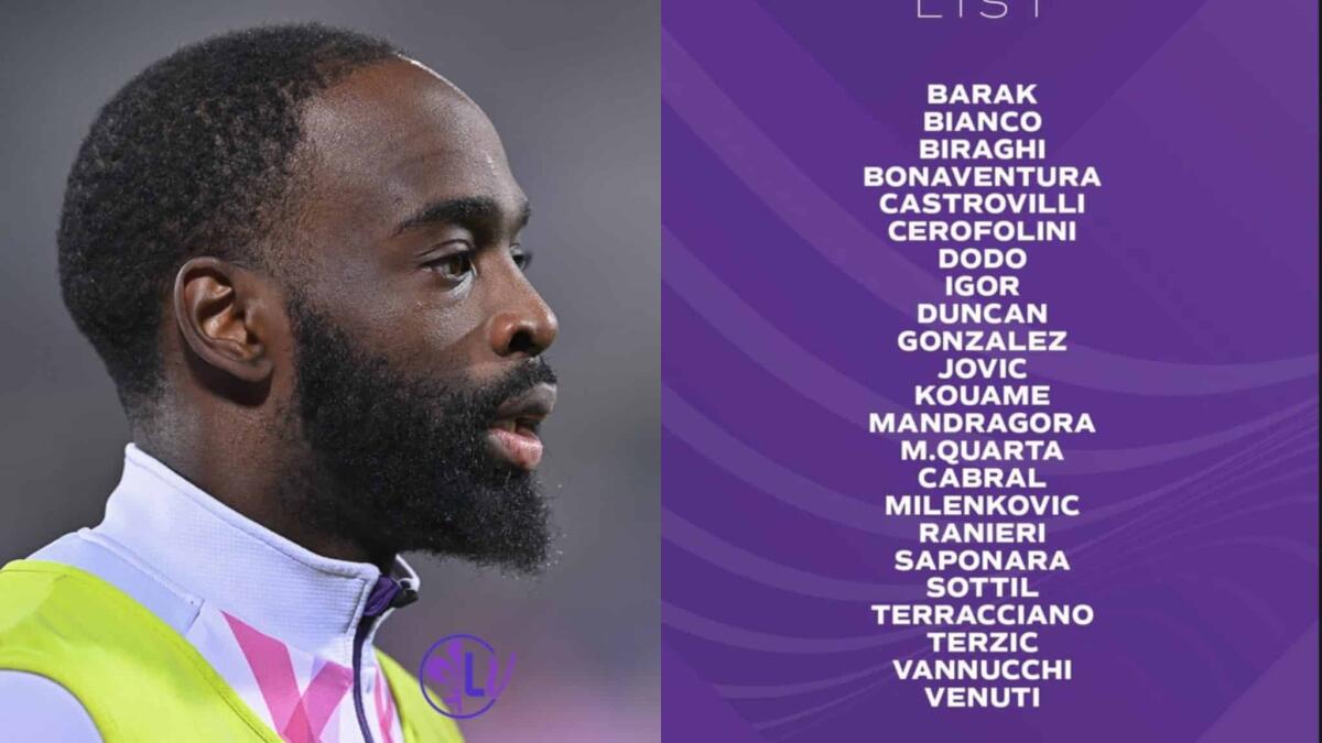 I convocati della Fiorentina per il Lech Poznan: non ce la fa Ikoné. Fuori anche Brekalo e Amrabat - 