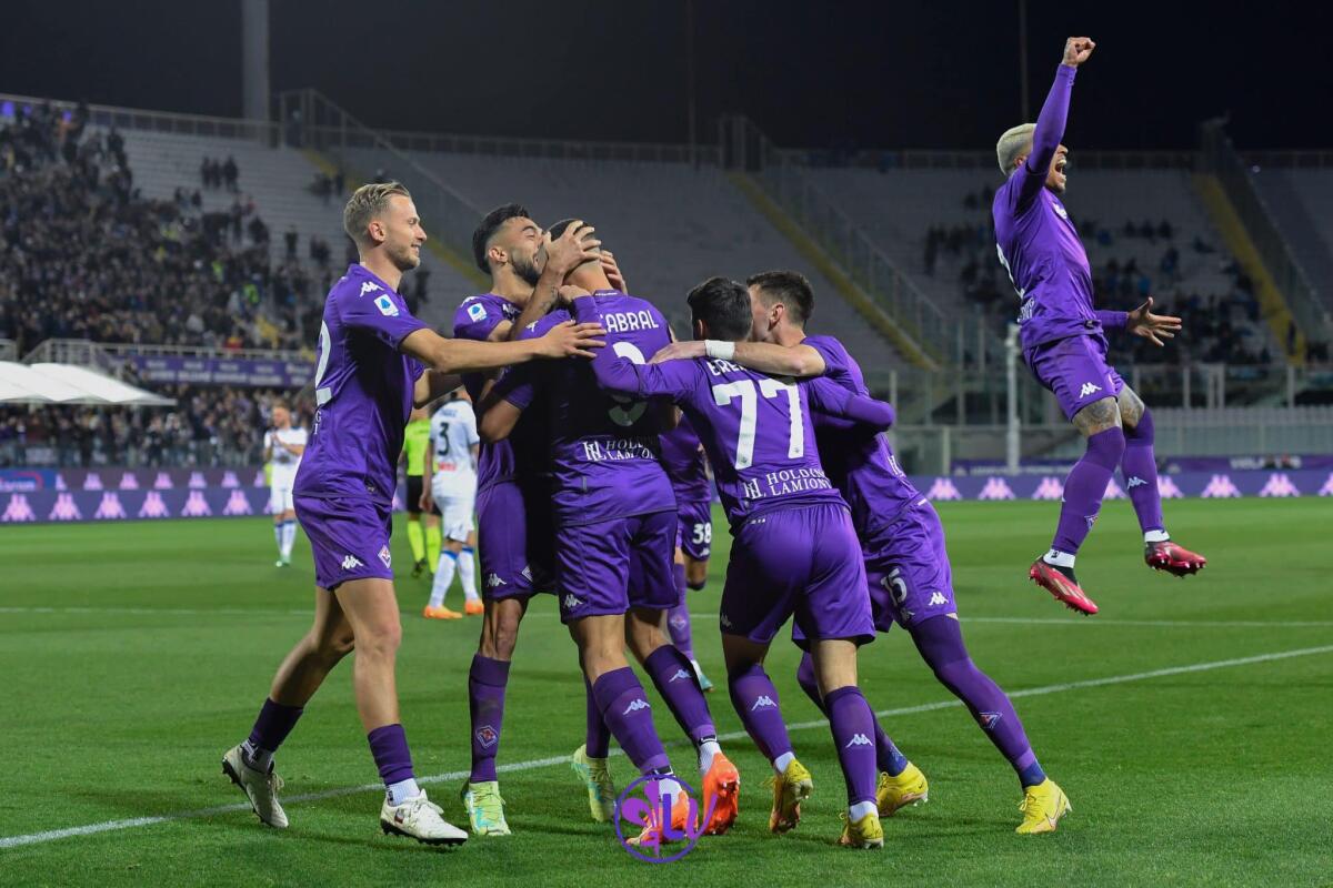 Gazzetta, la Fiorentina si deve accontentare delle Coppe per inseguire l’Europa - Esultanza ACF Fiorentina