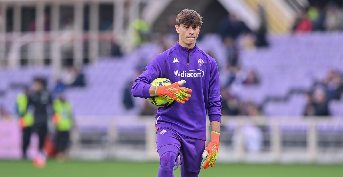 La Fiorentina blinda il portiere del futuro: Martinelli ha rinnovato fino al 2026. Il comunicato - Firenze, stadio A.Franchi, 07.01.2023, Fiorentina-Sassuolo, foto Lisa Guglielmi. Copyright Labaroviola.com