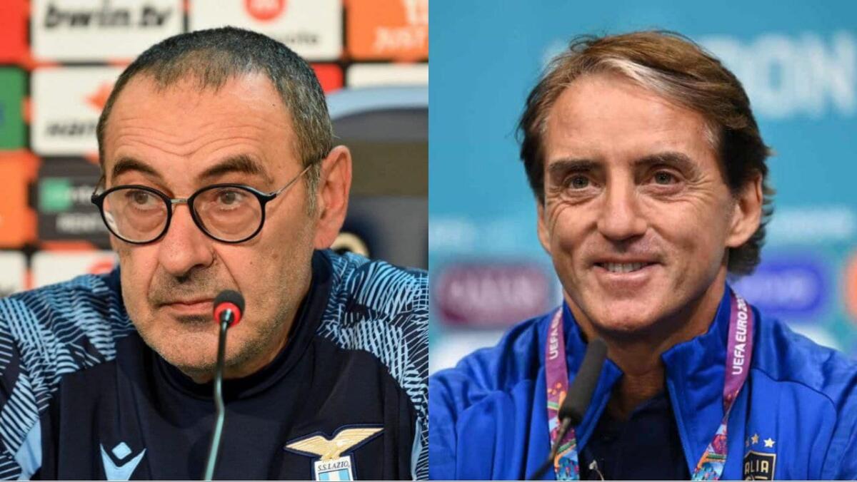 Sarri ringrazia Mancini: "Zaccagni e Casale non convocati con l'Italia? Sono contento, si allenano con me" - 