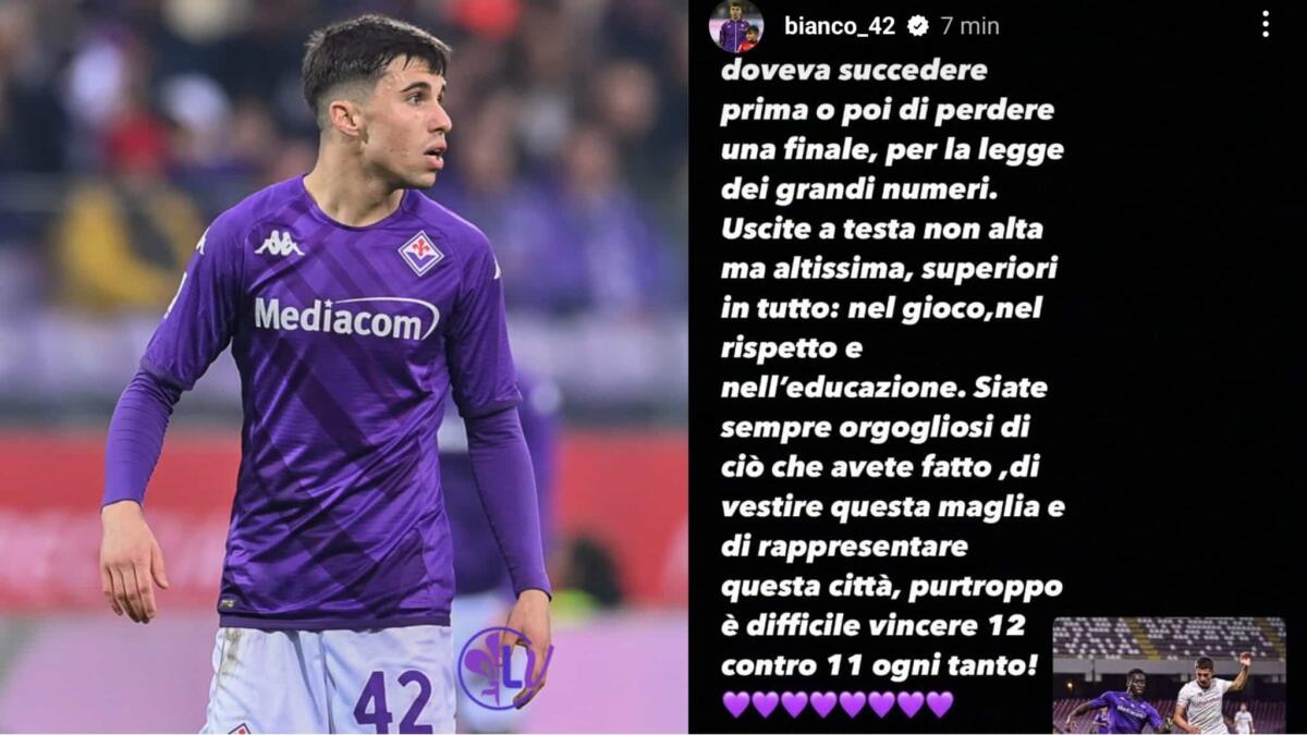 Bianco non ci sta: "Non è facile vincere 11 contro 12. Superiori in tutto: gioco, rispetto, educazione" - 