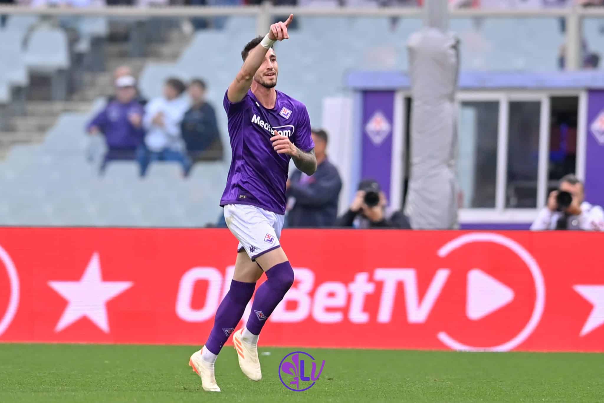 Esultanza Gaetano Castrovilli (ACF Fiorentina)