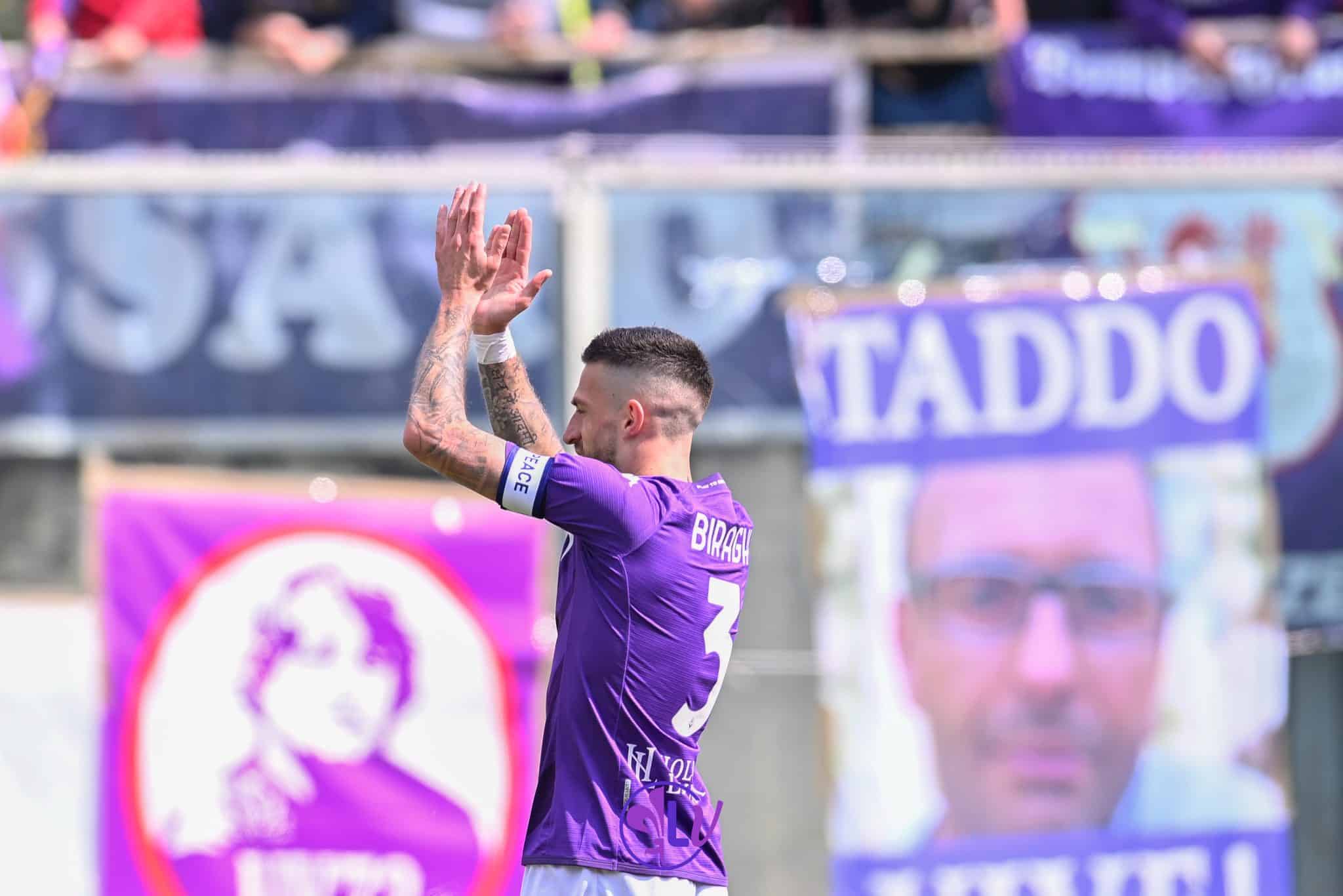 Esultanza Cristiano Biraghi (ACF Fiorentina)