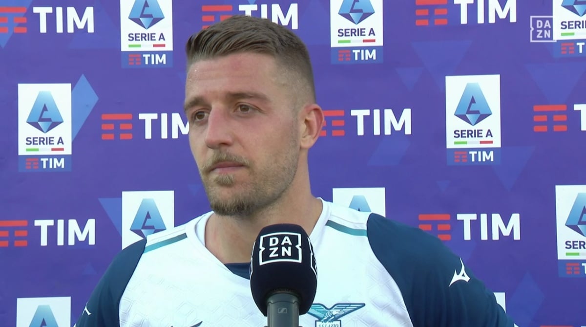 Milinkovic Savic ringrazia la Fiorentina: "Grazie alla sconfitta dell'Inter abbiamo preso altri 3 punti"