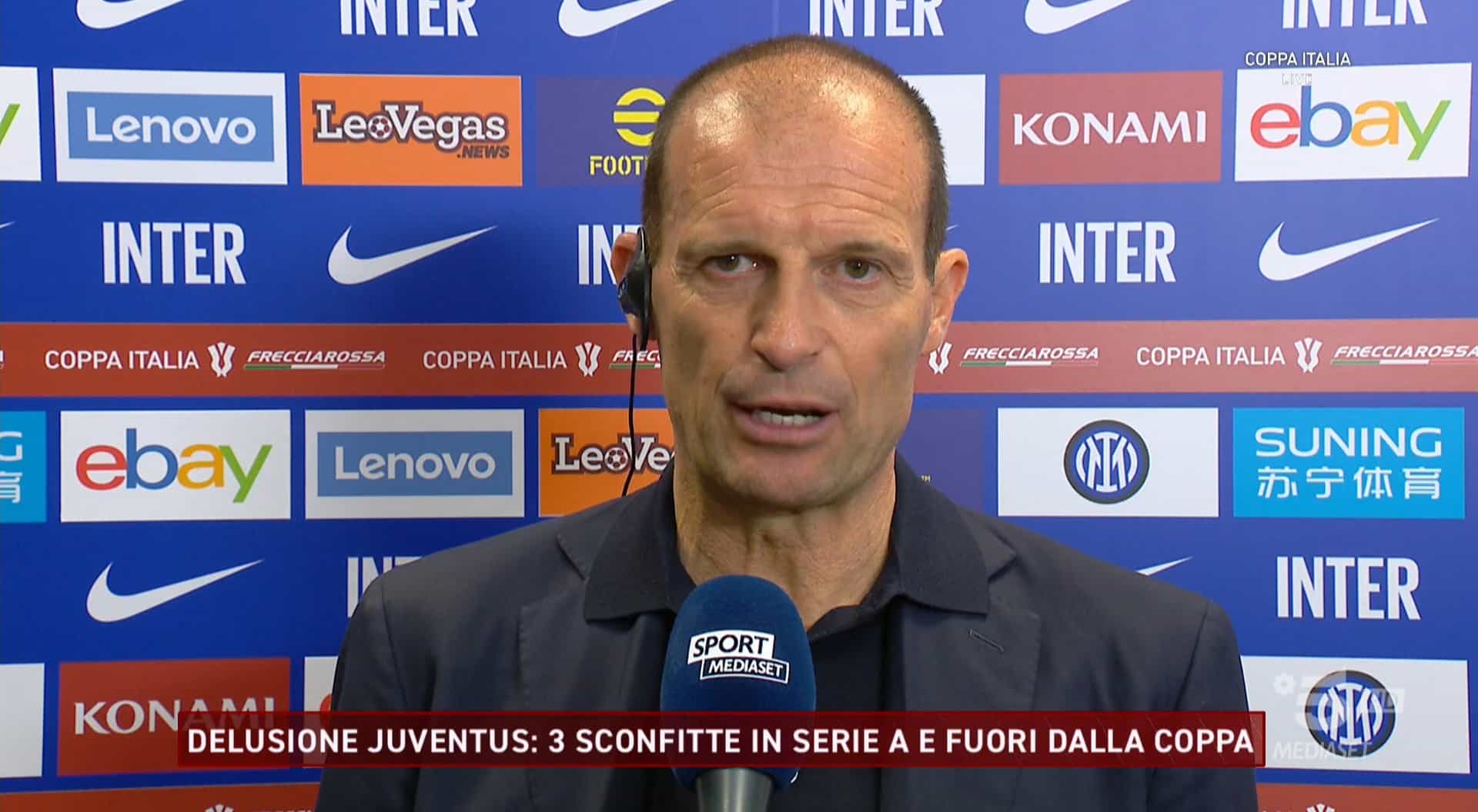 Allegri pensava già alla finale: "Non ho fatto giocare Danilo perchè era diffidato, non volevo rischiare"
