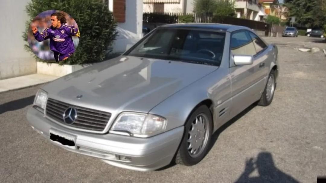 La macchina di Batistuta usata a Firenze nel 1997 è in vendita per 30 mila euro. Collezionisti in gara