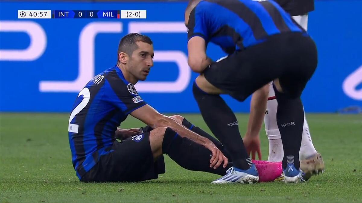 Una brutta notizia per l'Inter, una buona notizia per la Fiorentina: Mkhitaryan salta la finale di Coppa - 