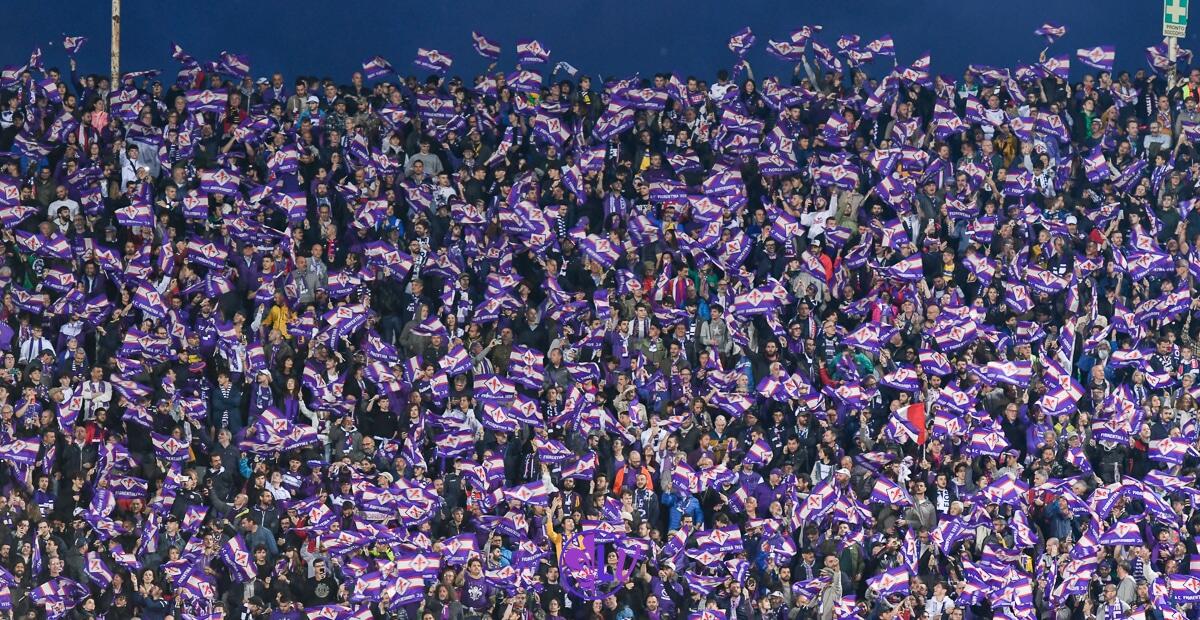 Maxi esodo viola all’Olimpico: 17.000 tifosi in marcia per la finale di Coppa - Firenze, stadio A.Franchi, 11.05.2023, Fiorentina-Basilea, foto Lisa Guglielmi. Copyright Labaroviola.com