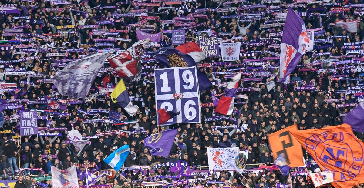 2000 tifosi viola nella bolgia Svizzera: 20mila biglietti venduti per la finale di Coppa Italia  - Firenze, stadio A.Franchi, 17.04.2023, Fiorentina-Atalanta, foto Lisa Guglielmi. Copyright Labaroviola.com
