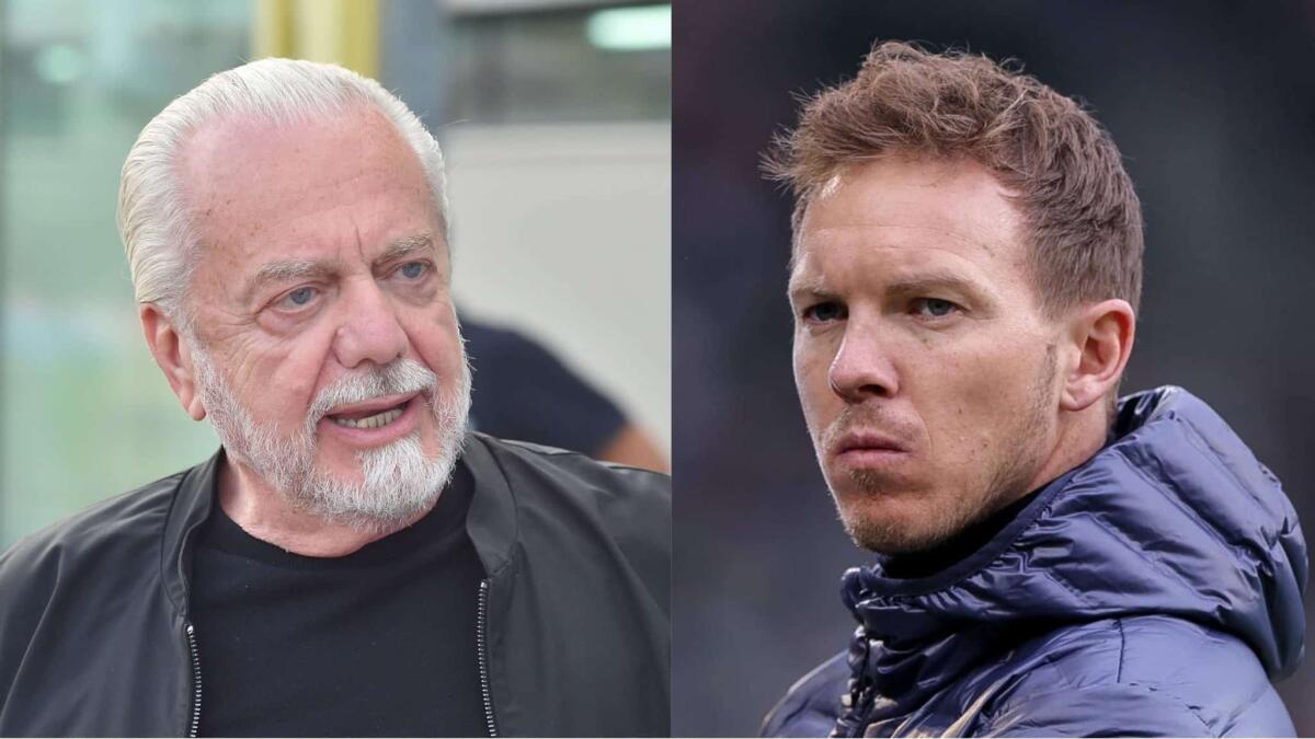 TMW, De Laurentiis contatta Nagelsmann per la panchina del Napoli. Italiano non è obiettivo numero uno - 