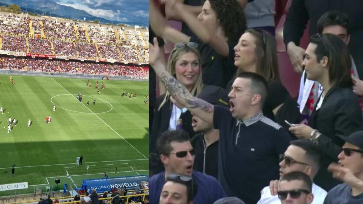 Insulti e minacce, due ragazze e un ragazzo di Firenze cacciati dalla tribuna di Salerno prima della gara - 