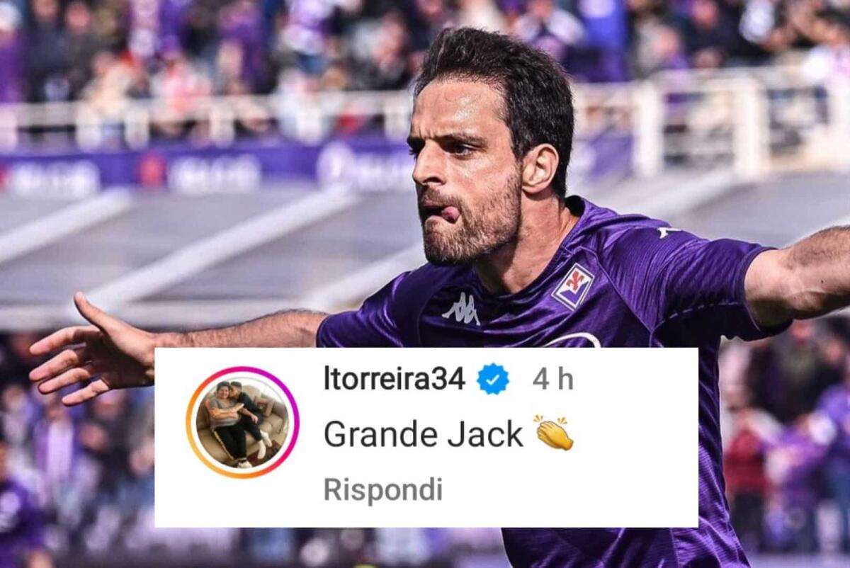 Torreira festeggia sui social la vittoria della Fiorentina e il gol di Bonaventura: "Grande Jack" - 