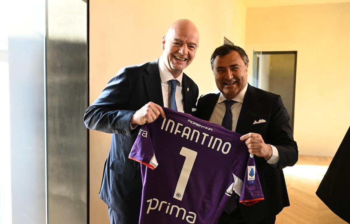 Infantino, presidente FIFA: "Fa molto piacere che ci siano ben tre squadre italiane nelle finali" - 