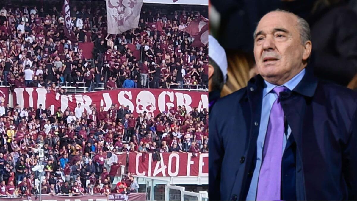 La Curva del Torino contro Commisso, coro: "Sei un figlio di p***" e poi: "Sciacquati la bocca" - 