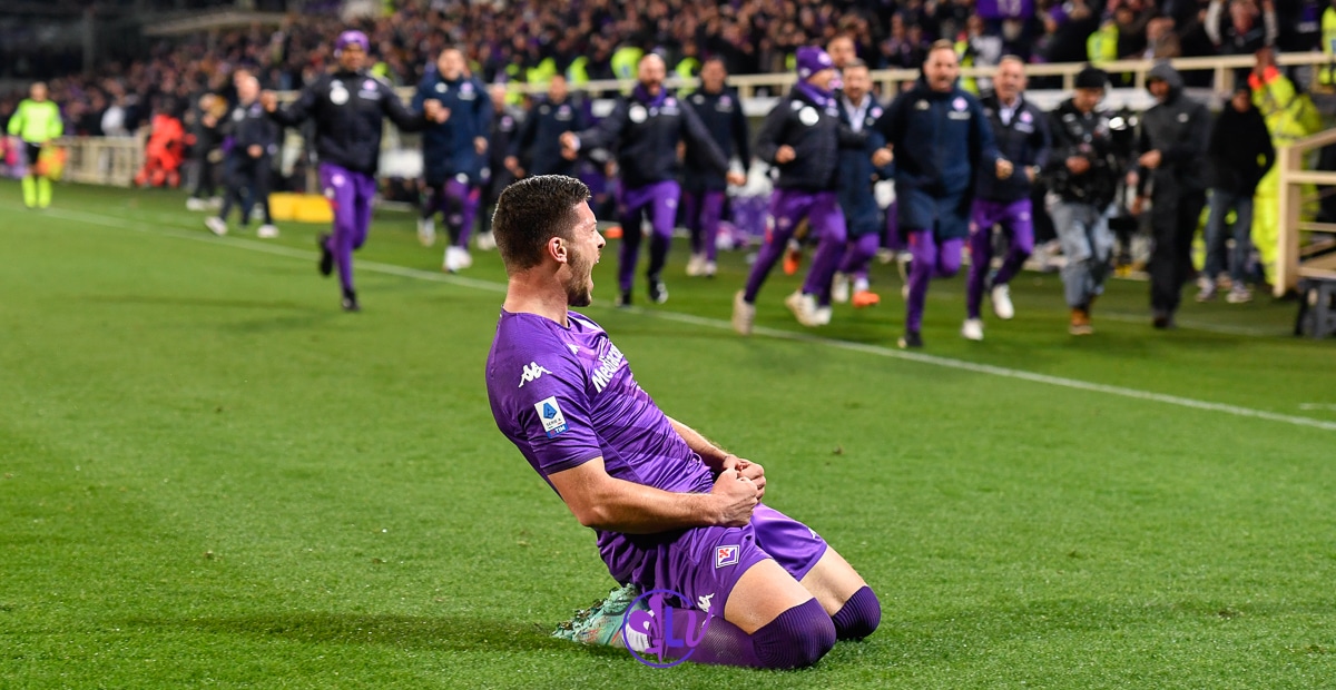 Firenze, stadio A.Franchi, 04.03.2023, Fiorentina-Milan, foto Lisa Guglielmi. Copyright Labaroviola.com