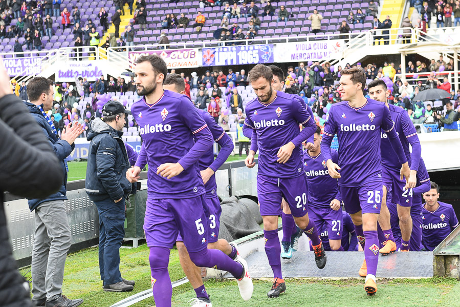 Firenze, stadio Artemio Franchi, 11.03.2018 Fiorentina-Benevento, Foto Fiorenzo Sernacchioli. Copyright Labaroviola.com Squadra