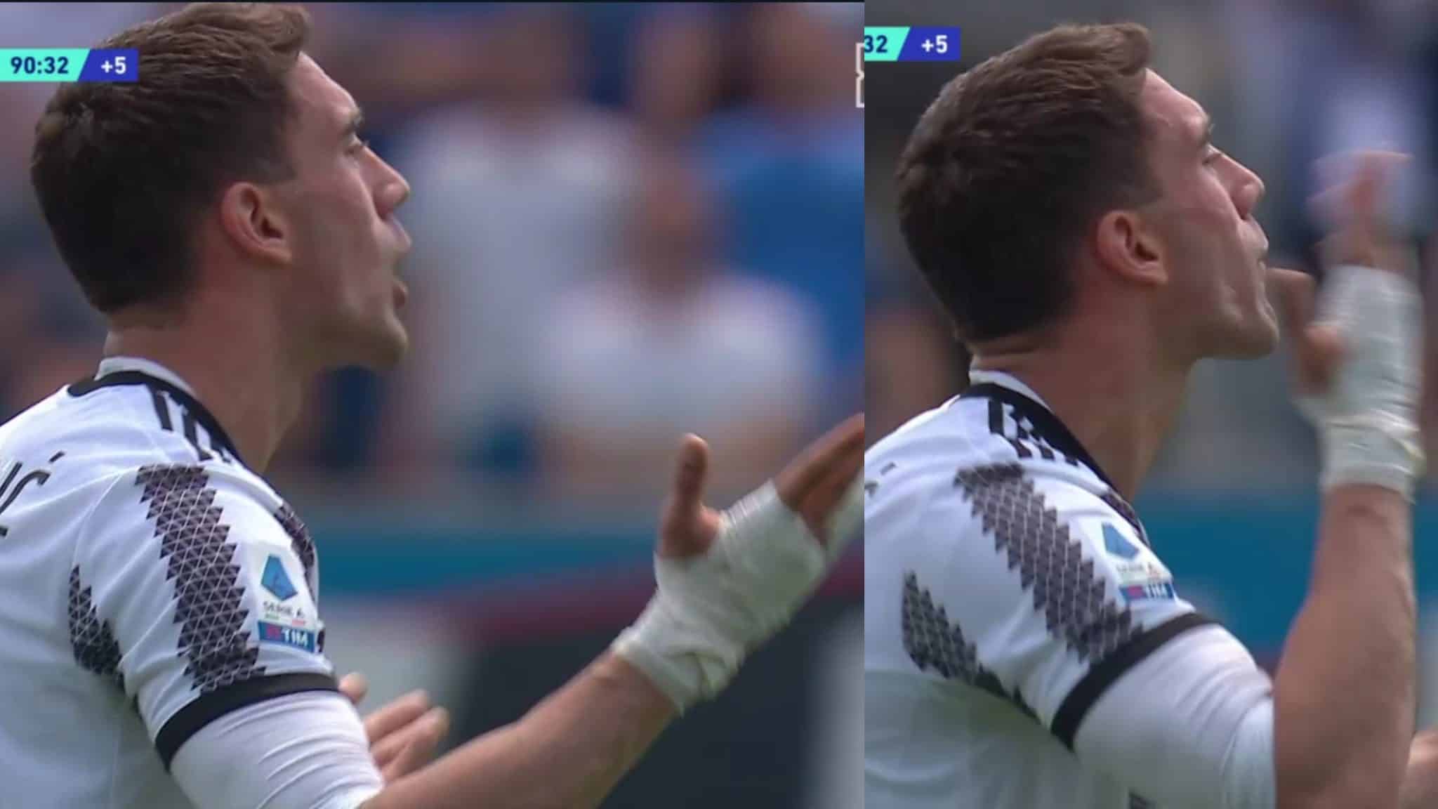 Arriva la decisione dopo i cori razzisti a Vlahovic: curva dell'Atalanta chiusa per un turno