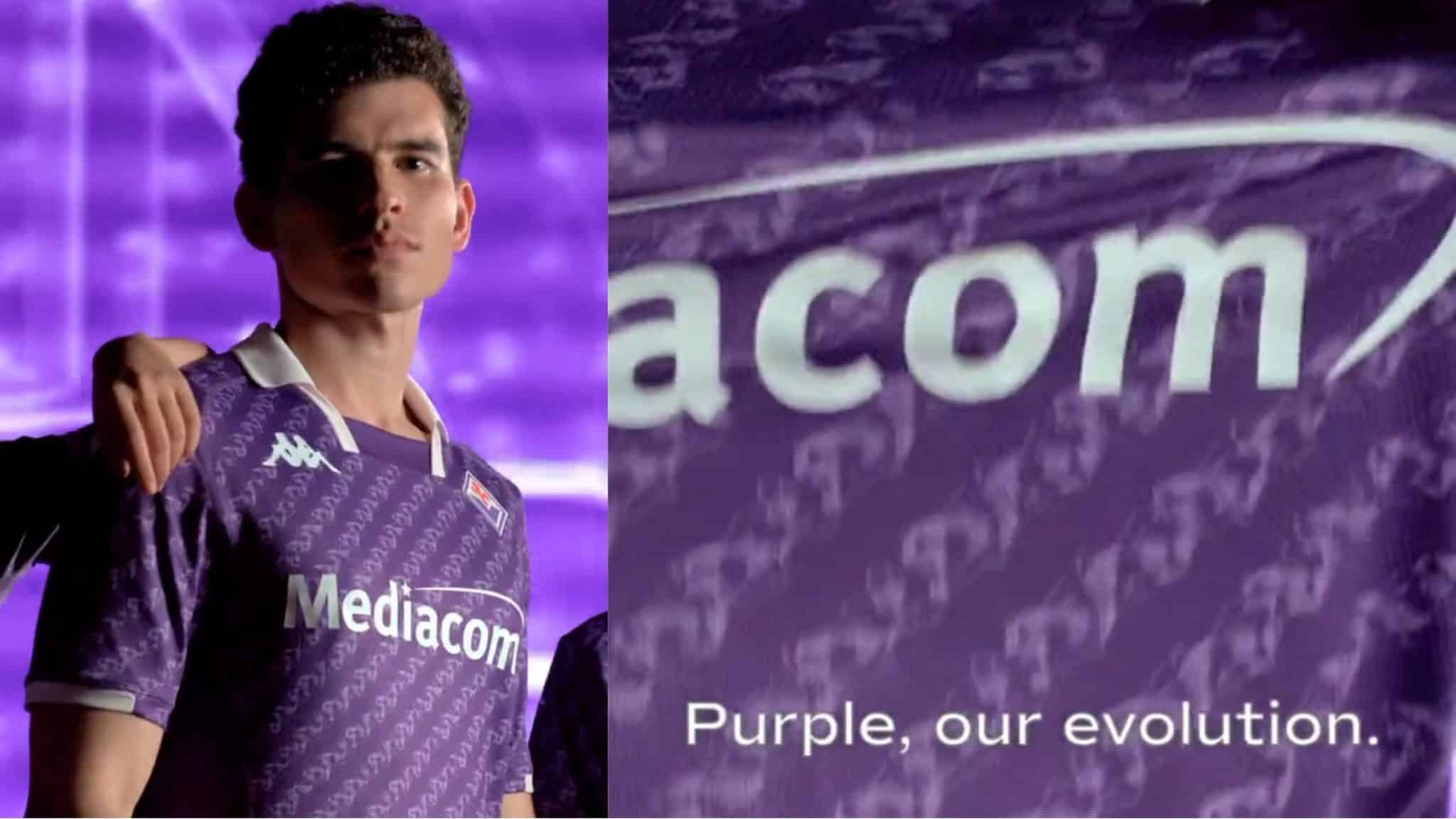 Ecco la nuova maglia della Fiorentina, verrà indossata già domani sera contro la Roma a Firenze