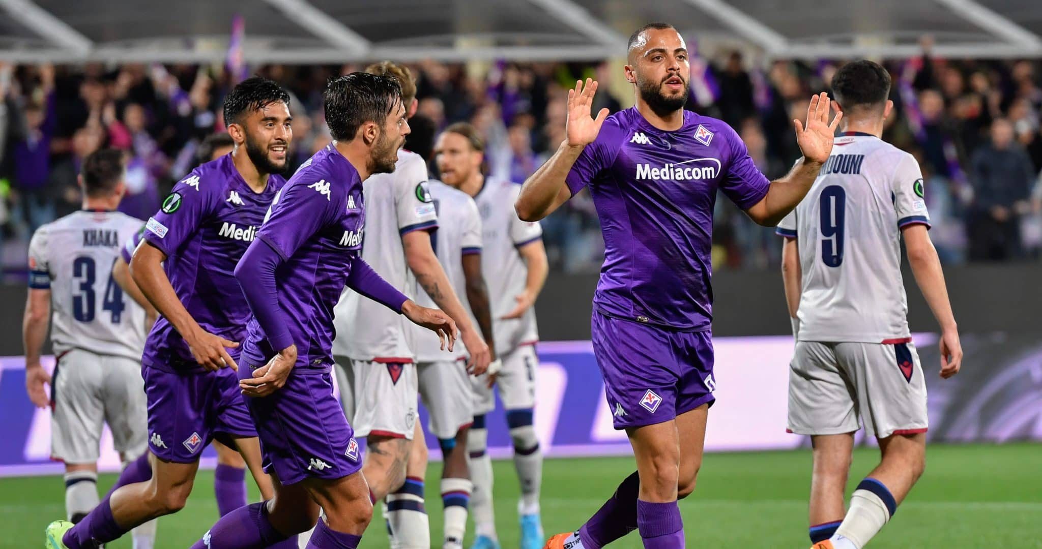 Esultanza Arthur Cabral (ACF Fiorentina)