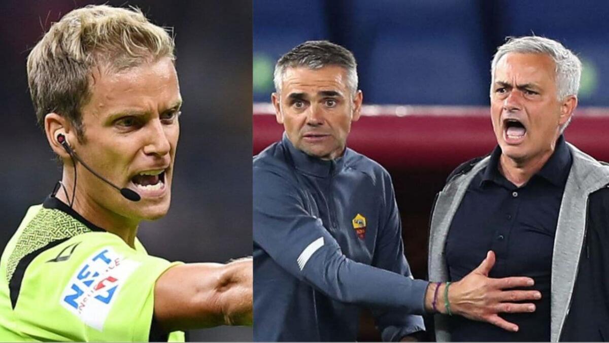 Mourinho colleziona ennesima squalifica: stop di 10 giorni dalla prima giornata per accuse a Chiffi - 