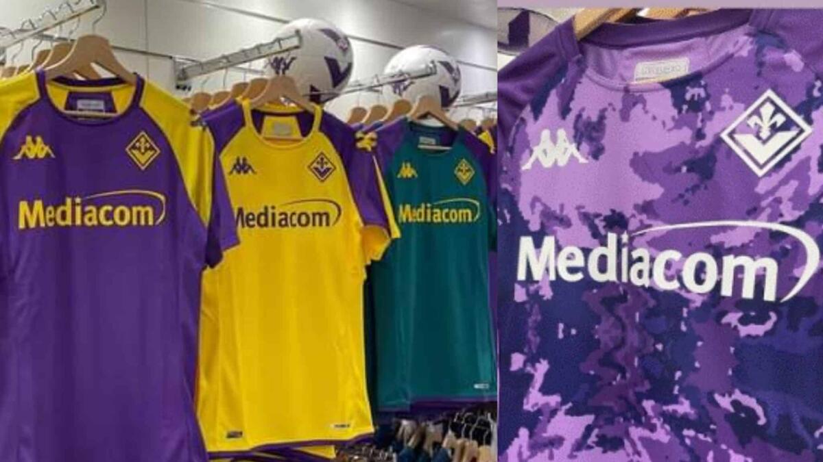 Ecco le nuove maglie d'allenamento della Fiorentina per la stagione 2023/24. Le foto - 