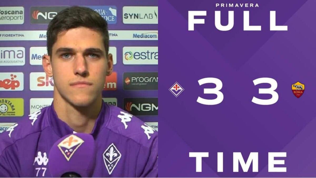 Fiorentina Primavera riacciuffa in extremis la Roma: Krastev fa 3-3 e regala semifinale Scudetto - 