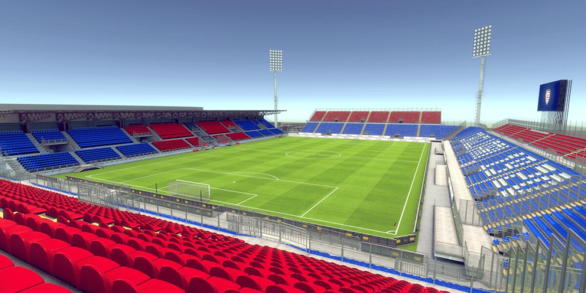 Sopralluogo del Comune di Firenze a Cagliari per vedere lo stadio provvisorio. Sarà modello per Firenze - 