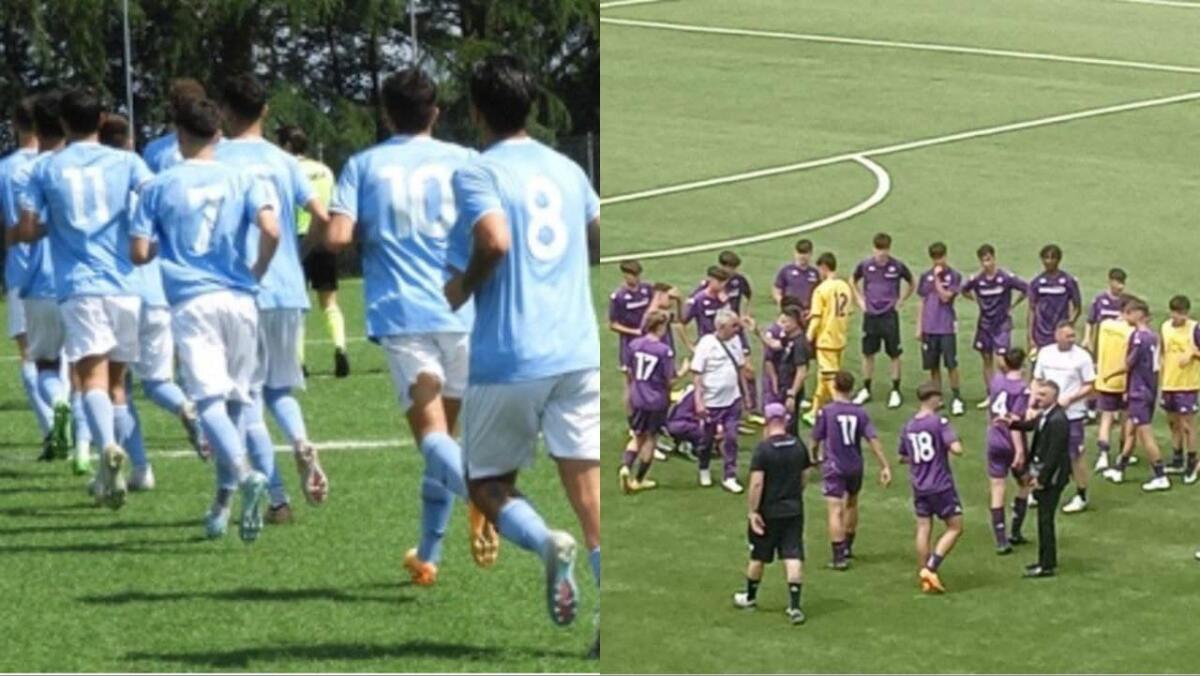 Bel gesto della Lazio Under 16: perde con Fiorentina ma aspetta i Viola in spogliatoio per complimentarsi - 