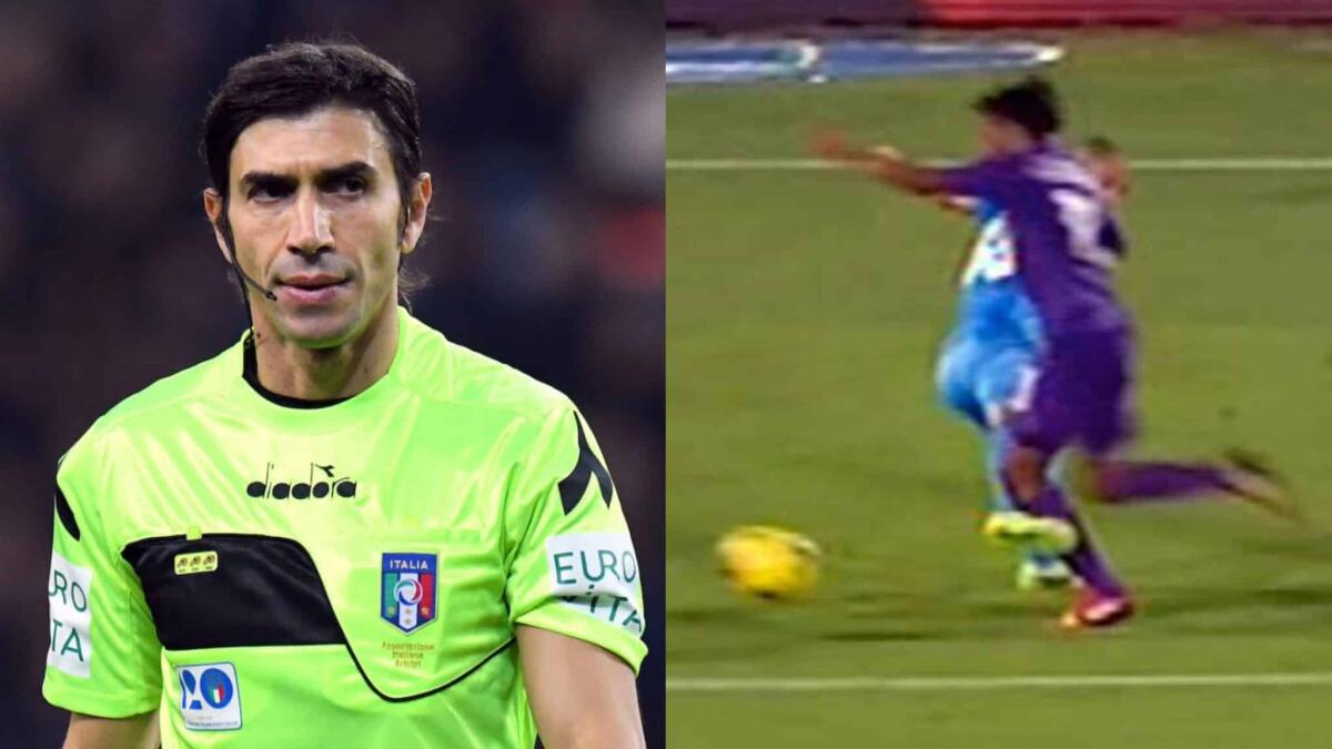 Calvarese ammette: "Era rigore su Cuadrado, non simulazione. L'errore mi  costò la carriera internazionale" - 