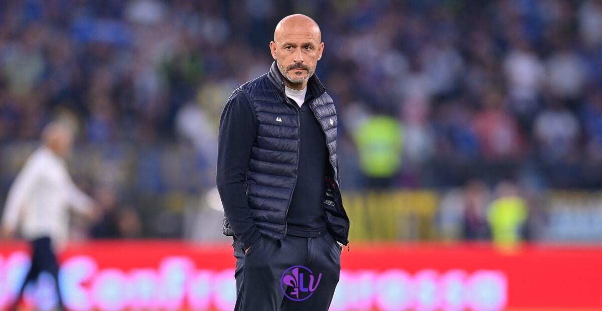 Nazione: "Porta, difesa, mediana e attacco: la Fiorentina ha bisogno di un innesto stop per reparto" - Roma, Stadio Olimpico, 24.05.2023, Fiorentina-Inter, foto Lisa Guglielmi. Copyright Labaroviola.com