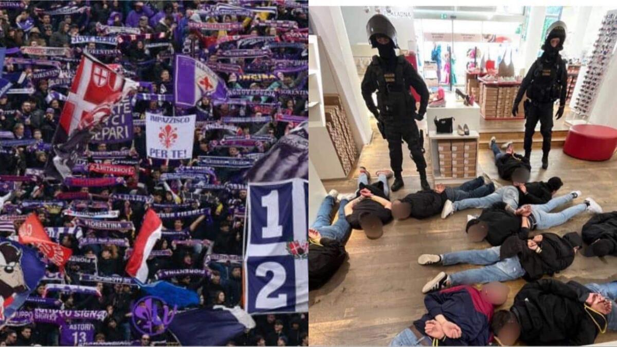 Polizia ceca annuncia: "Tifosi Fiorentina hanno attaccato quelli del West Ham. Fermati in 16" - 