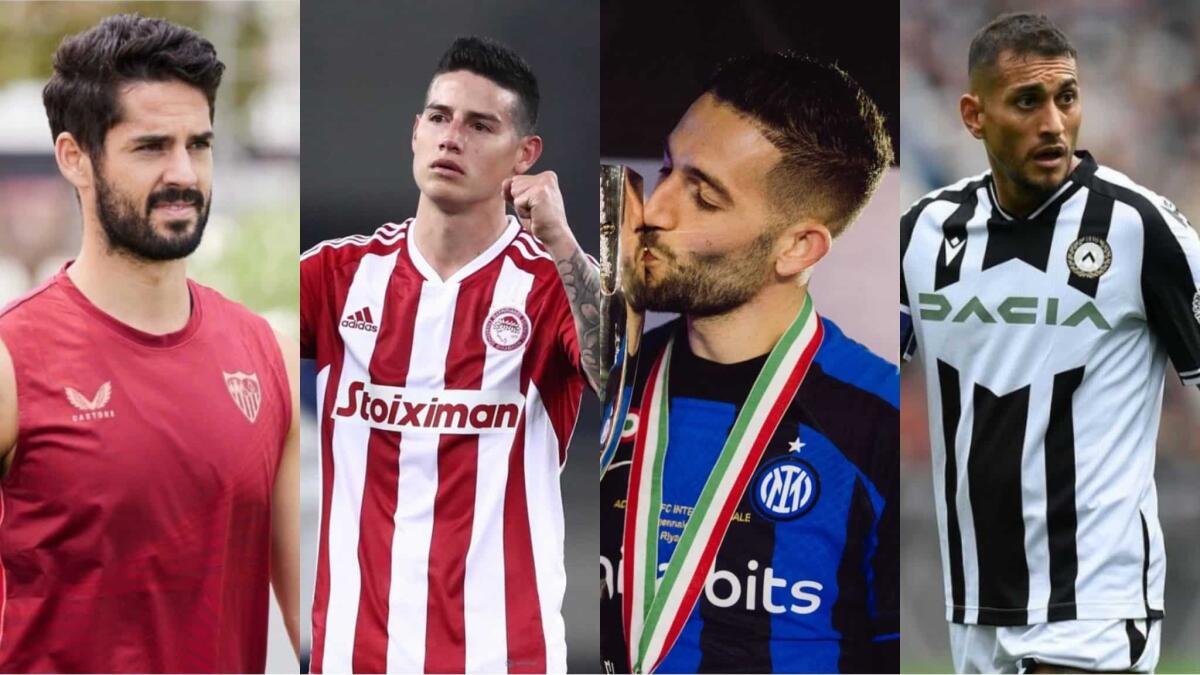 Da James Rodriguez a Isco fino a Gagliardini e Pereyra, tanti svincolati che la Fiorentina può prendere - 