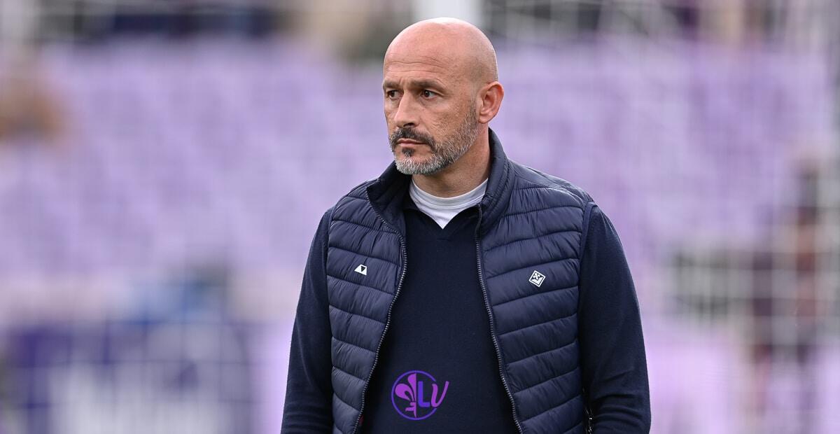 Italiano: "Stagione straordinaria, a Praga con entusiasmo. Castrovilli spaventato, Nico spero solo una botta" - Firenze, stadio A.Franchi, 30.04.2023, Fiorentina-Sampdoria, foto Lisa Guglielmi. Copyright Labaroviola.com