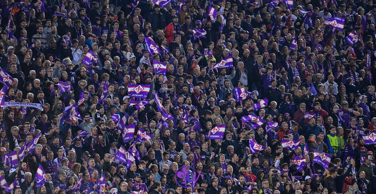 Il Franchi apre per la finale, maxi schermi e biglietti ad un prezzo simbolico. Soddisfazione fra le autorità  - Firenze, stadio A.Franchi, 11.05.2023, Fiorentina-Basilea, foto Lisa Guglielmi. Copyright Labaroviola.com