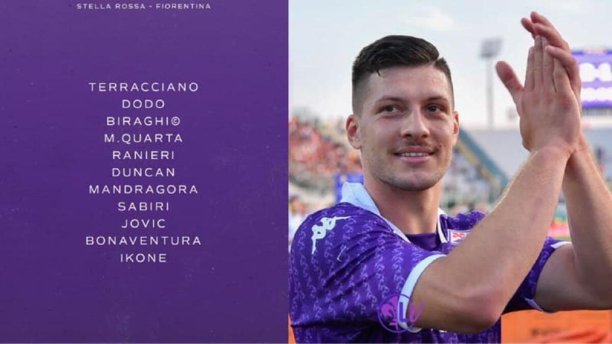 FORM.UFFICIALE: RANIERI TITOLARE, MANDRAGORA CON DUNCAN IN MEZZO, JOVIC DAVANTI - 