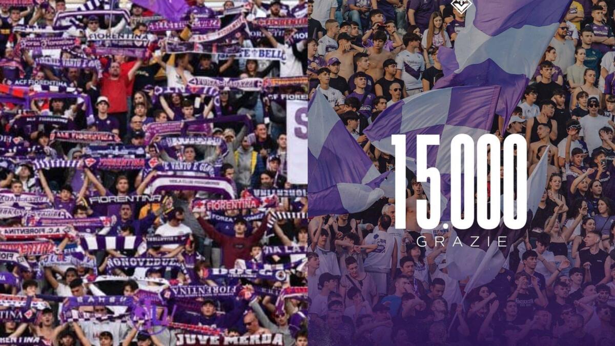 I tifosi della Fiorentina rispondono presente: raggiunta quota 15 mila abbonamenti per la stagione 2023-24 - 