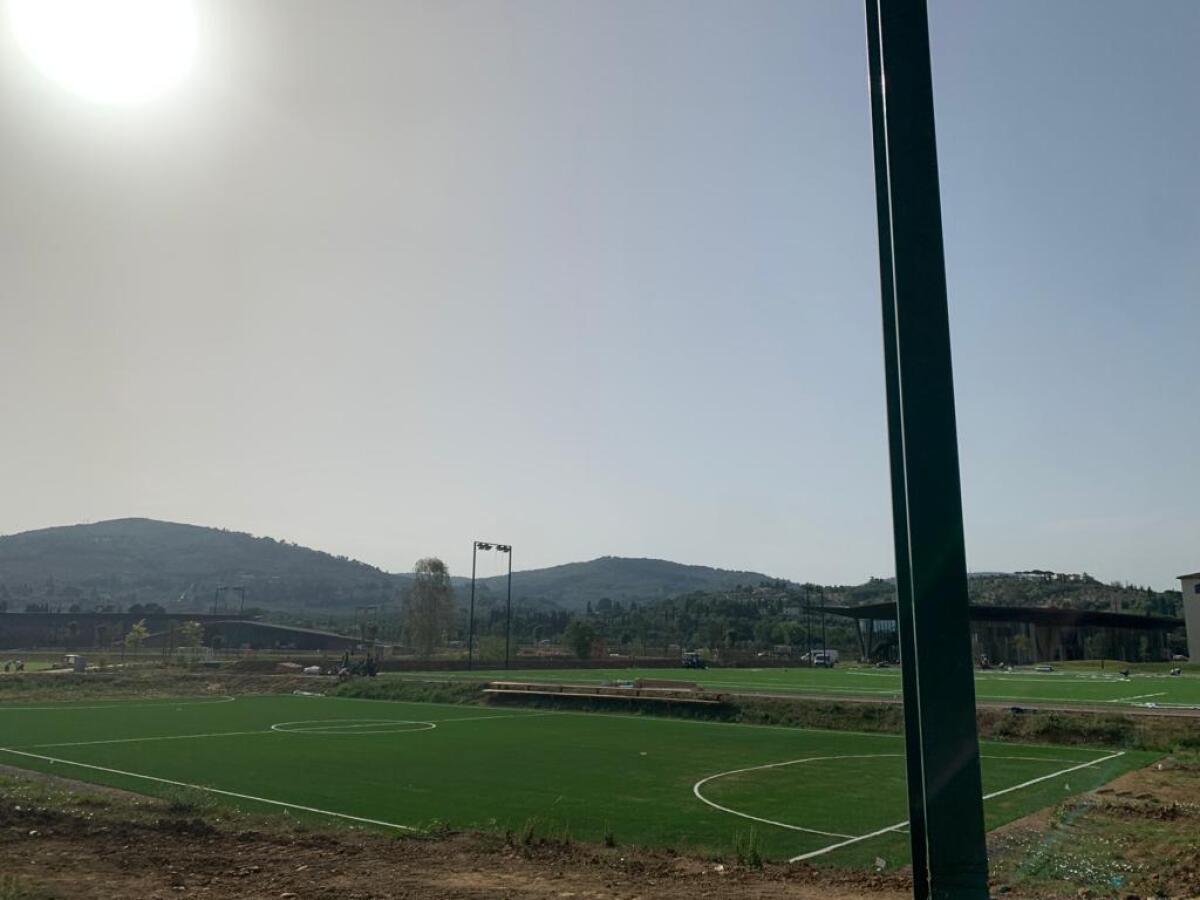 È tutto pronto al Viola Park per l'inizio del ritiro. Ecco tutte le fotografie dell'impianto - 