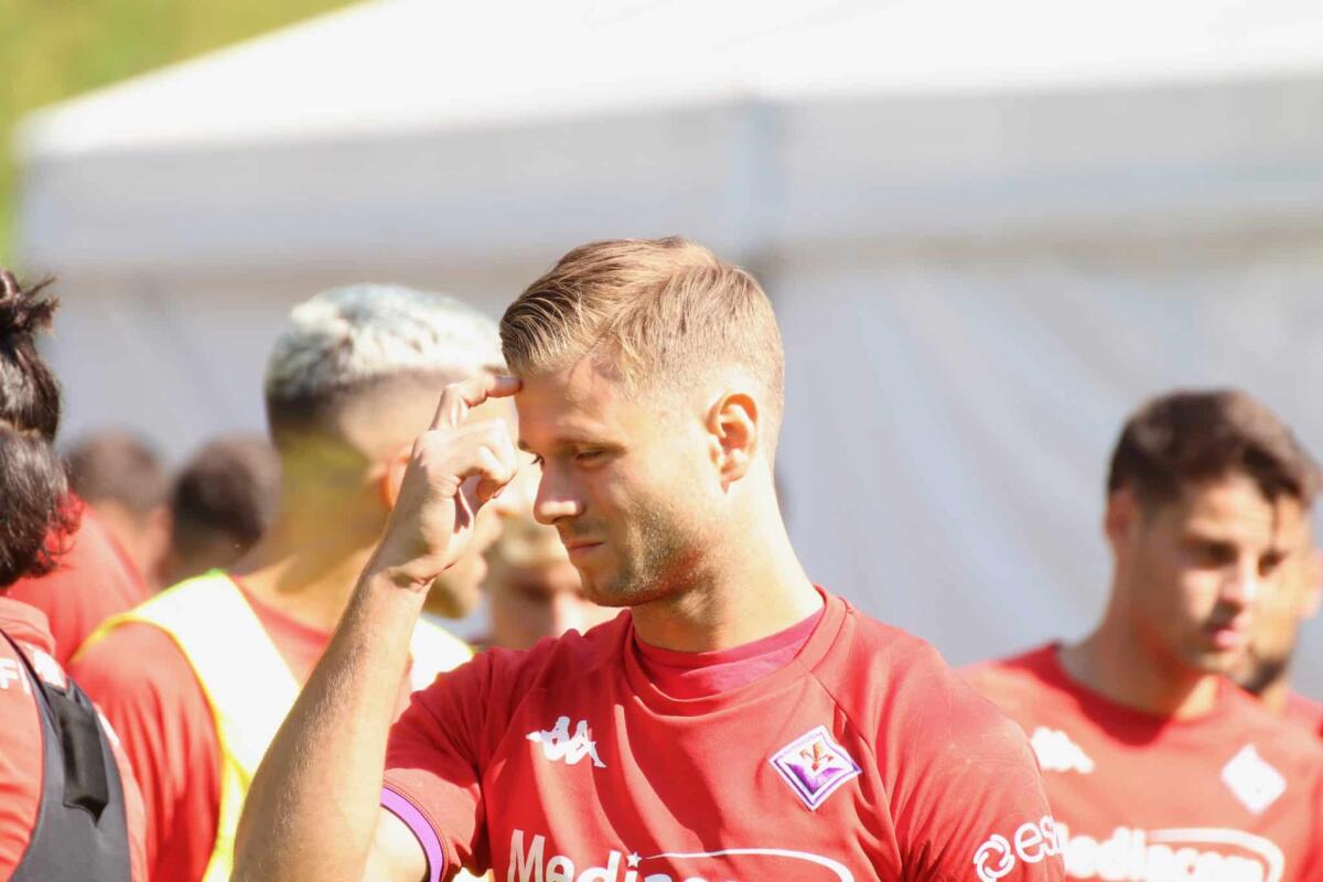 TMW, Gori ha ultimo anno di contratto con la Fiorentina: sarà venduto. Su di lui Sudtirol e Ascoli - Moena, stadio Benatti, 18.07.2022, allenamento, foto Lisa Grelloni. Copyright Labaroviola.com