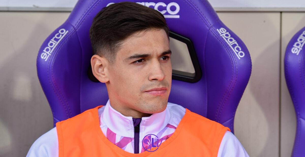 M. Quarta: "Tanta voglia di portare trofeo a Firenze. Dobbiamo ripagare Commisso per il Viola Park" - Firenze, stadio A.Franchi, 19.03.2023, Fiorentina-Lecce, foto Lisa Guglielmi. Copyright Labaroviola.com