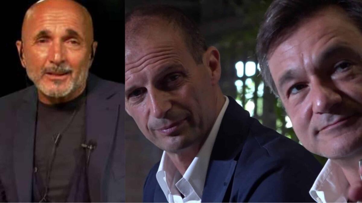 Spalletti in diretta a Sky umilia Caressa e Allegri: "Basta dire che il calcio è facile, bisogna essere innovativi" - 