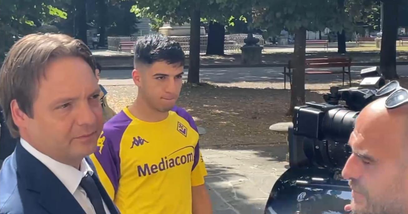 Parisi alla visite mediche a Fanfani. Primo giorno da giocatore della Fiorentina