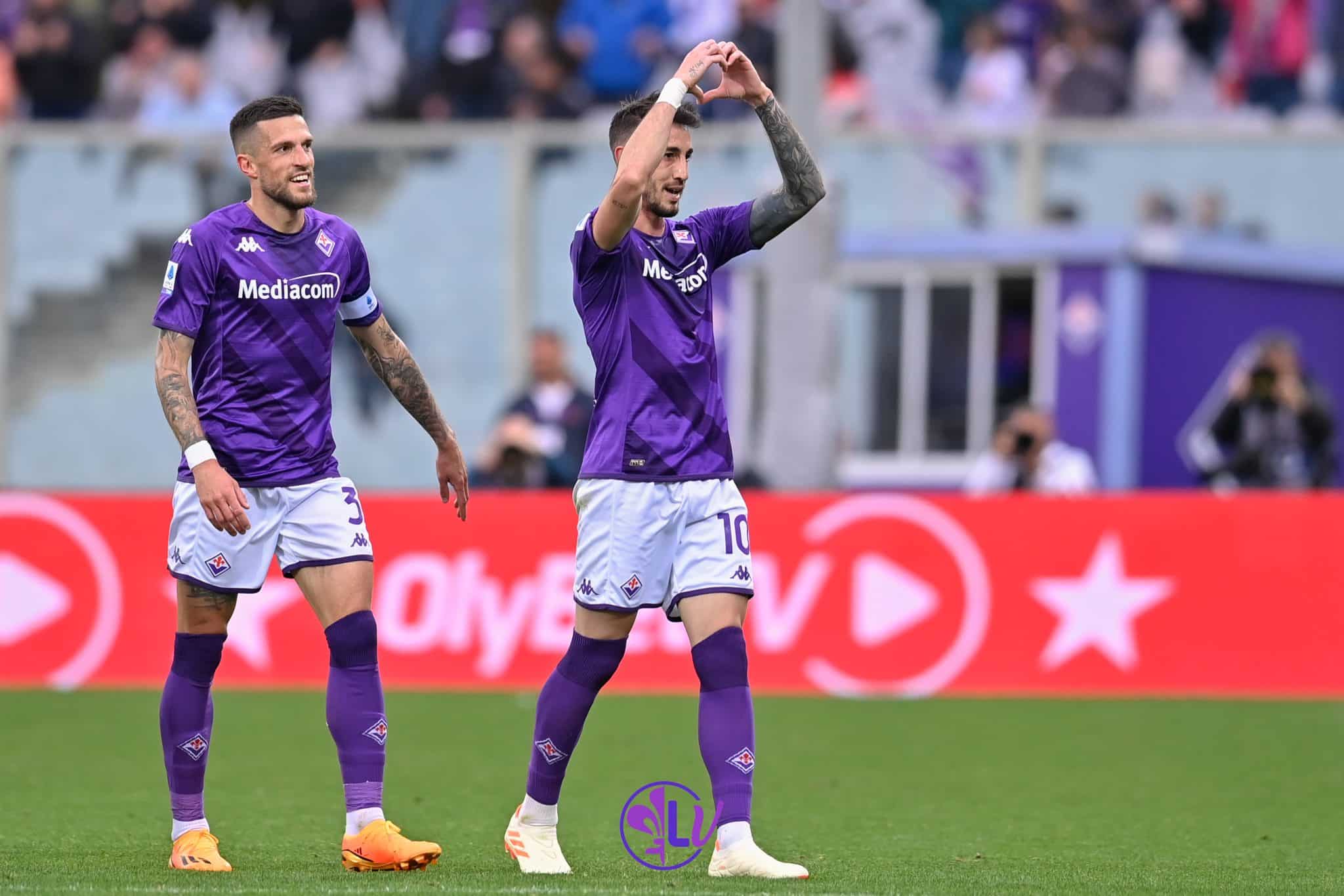 Esultanza Gaetano Castrovilli (ACF Fiorentina)
