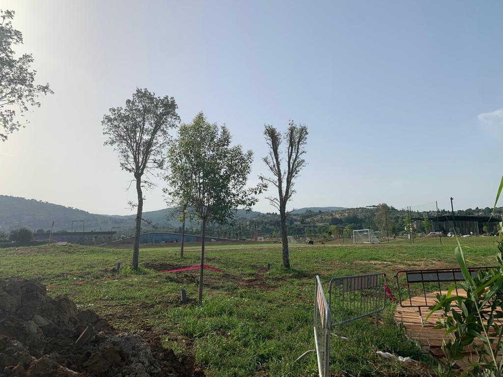 È tutto pronto al Viola Park per l'inizio del ritiro. Ecco tutte le fotografie dell'impianto