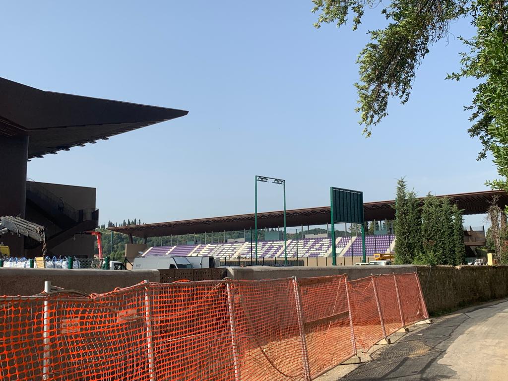 È tutto pronto al Viola Park per l'inizio del ritiro. Ecco tutte le fotografie dell'impianto