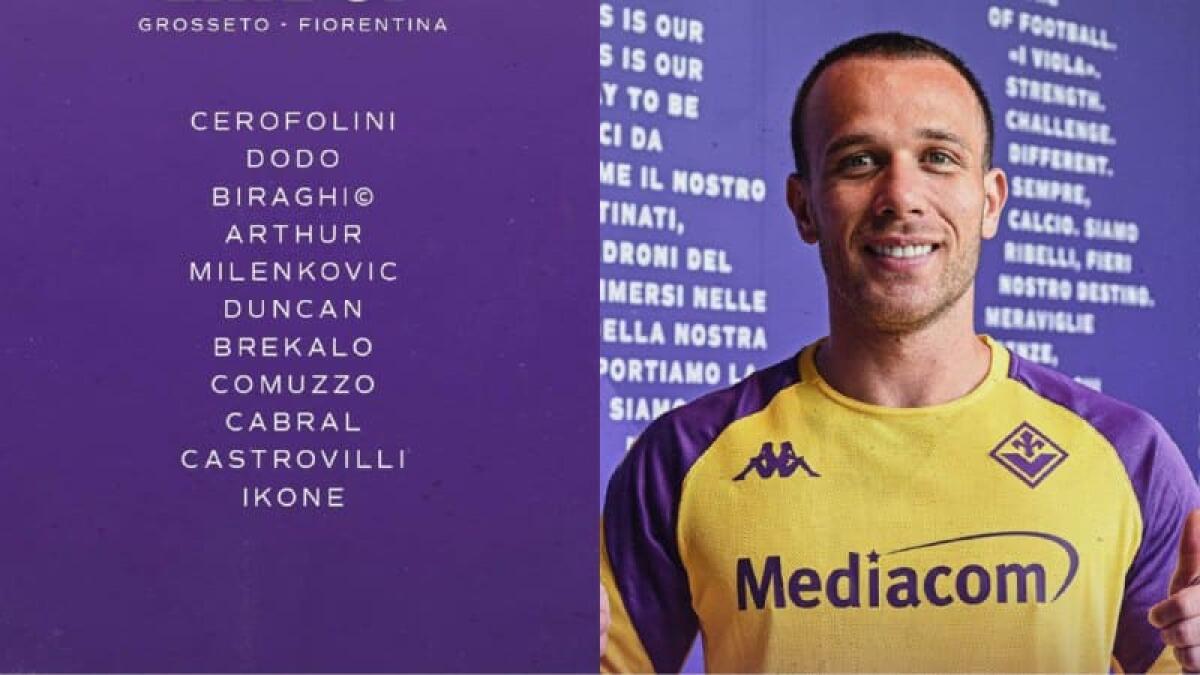 FORM. UFFICIALE: CEROFOLINI IN PORTA, ARTHUR TITOLARE, CABRAL CON IKONE E BREKALO - 