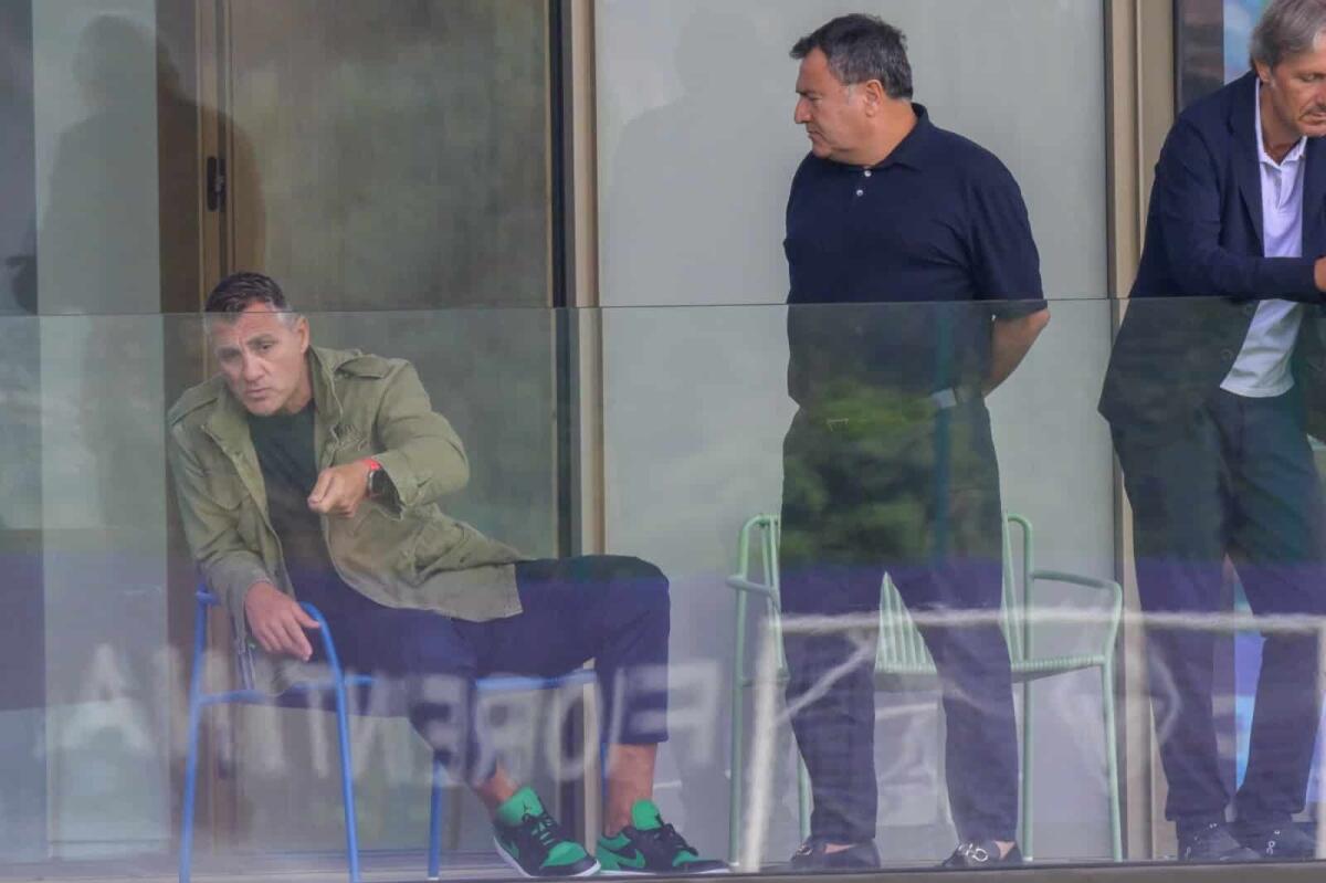 Vieri al Viola Park con Nigro, Barone e Pradè: "È una cosa fenomenale, una bellezza incredibile" - 