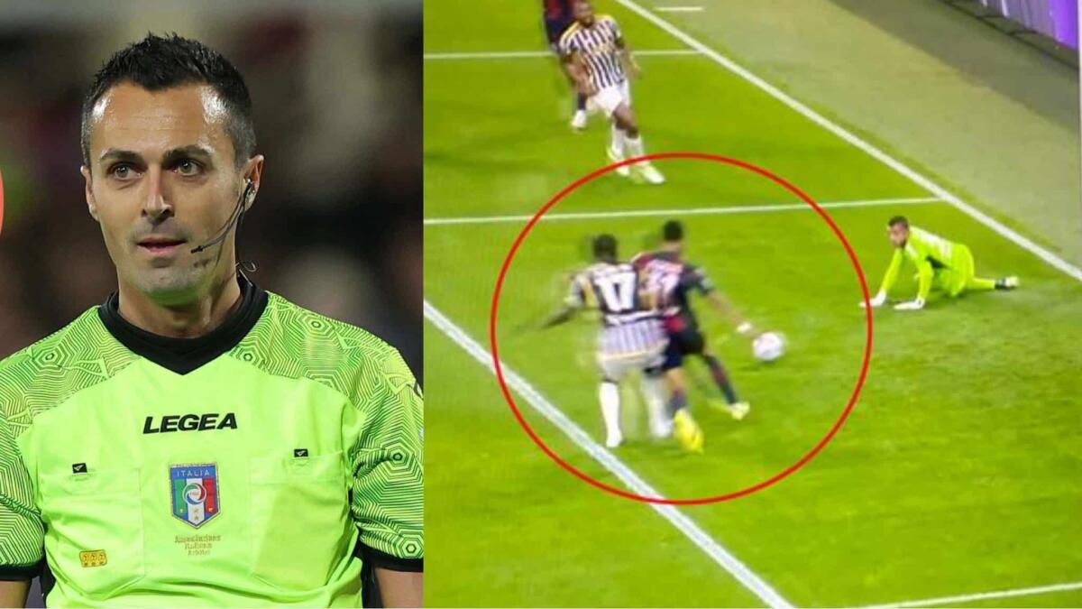 Anche l'AIA è d'accordo. Gravissimo errore a favore della Juventus, arbitri verranno fermati per motivi disciplinari - 