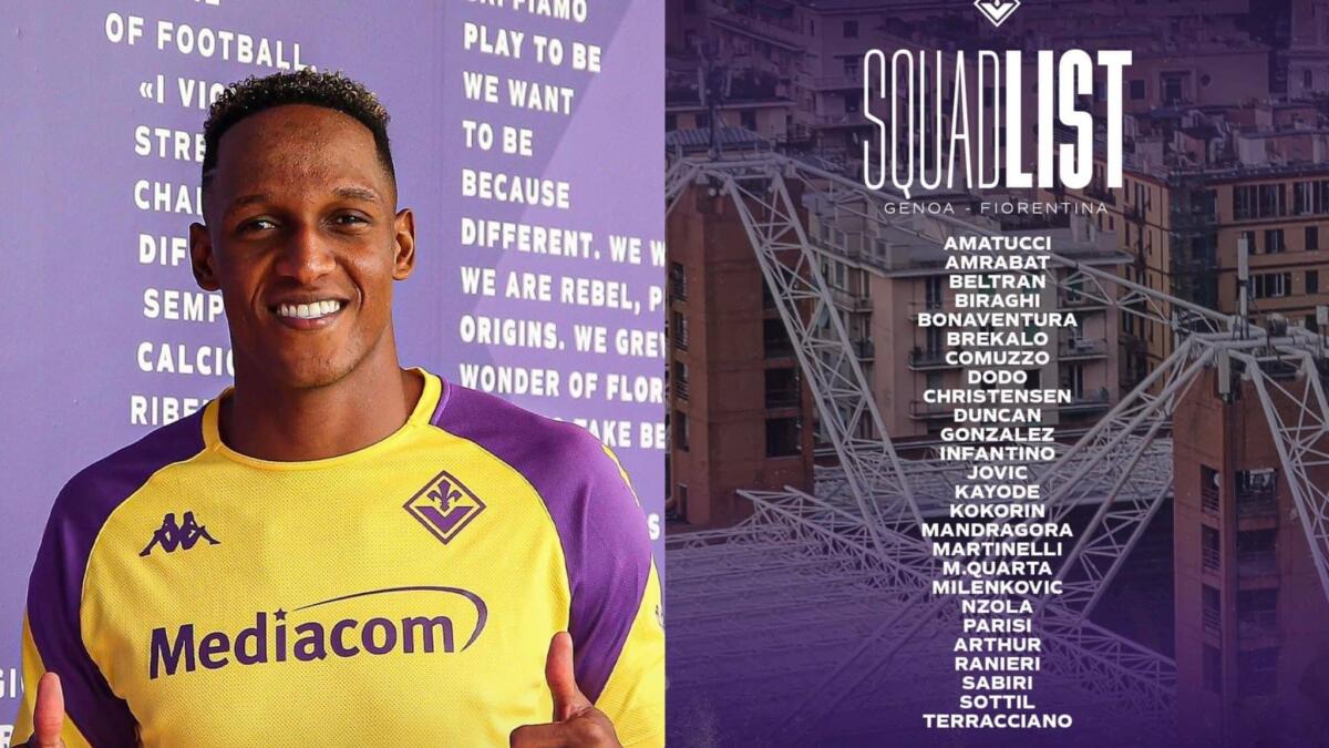 I convocati della Fiorentina per il Genoa: assenti Mina, Barak e Ikoné. Prima chiamata per Beltran - 