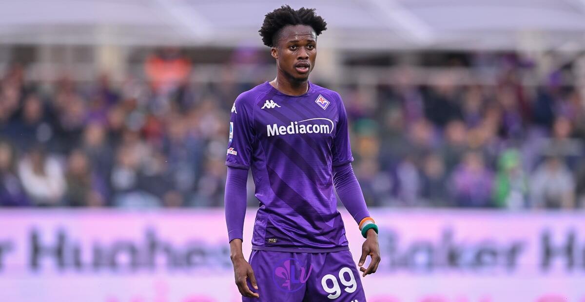 Gazzetta, Genoa su Kouamé, l'ex il profilo ideale: la chiusura può arrivare nelle prossime ore - Firenze, stadio A.Franchi, 19.03.2023, Fiorentina-Lecce, foto Lisa Guglielmi. Copyright Labaroviola.com